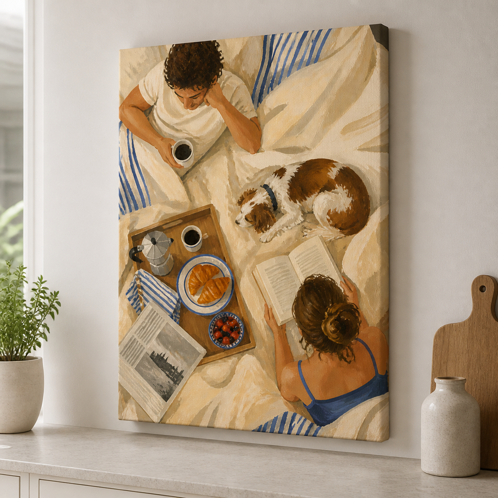 Sunday Morning II Canvas