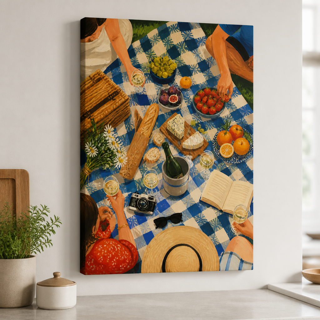 Picnic Club Canvas