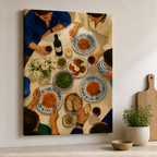 The Dinner Table Canvas