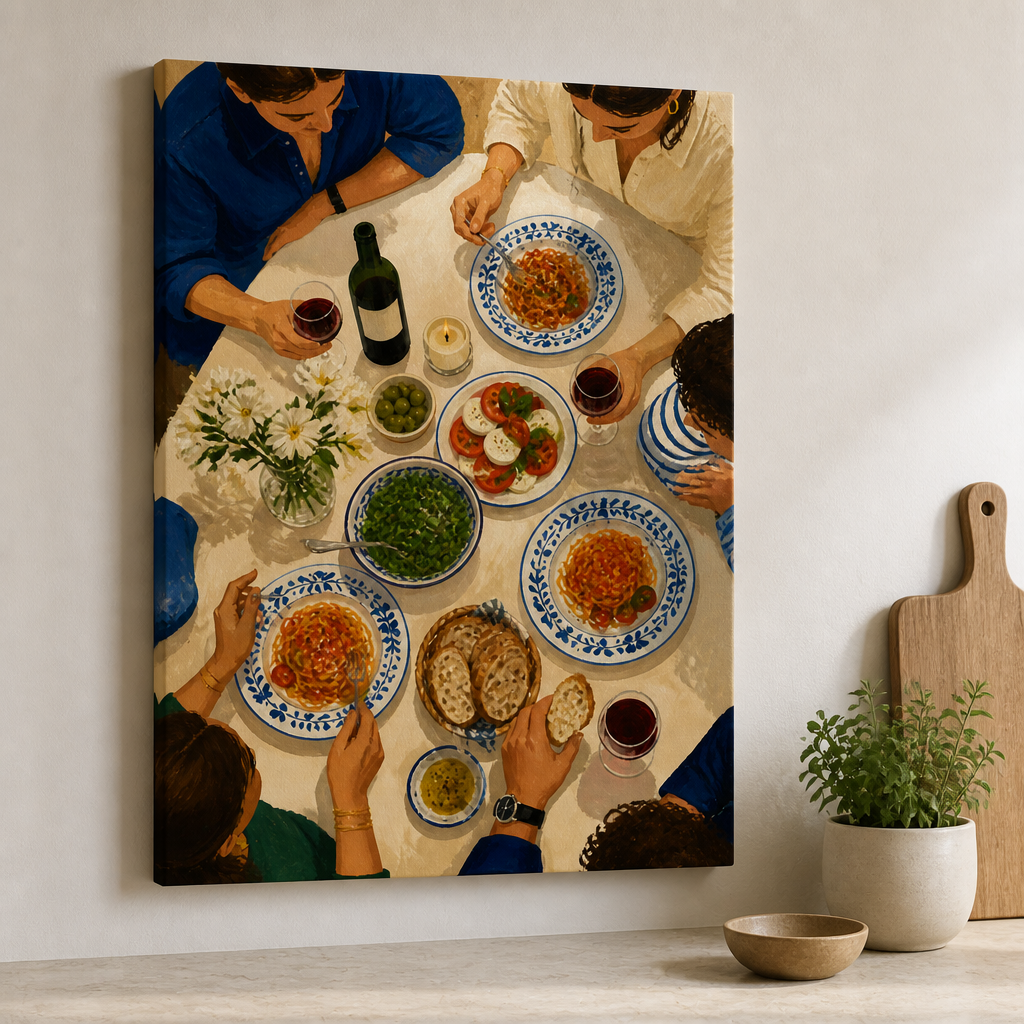 The Dinner Table Canvas