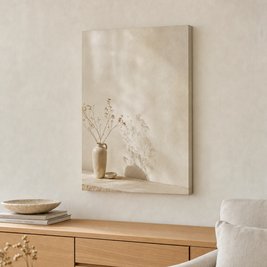 Dried Flowers Canvas