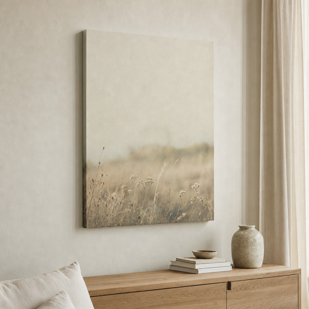 Faded Field Canvas