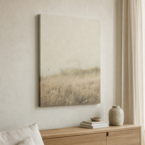 Faded Field Canvas
