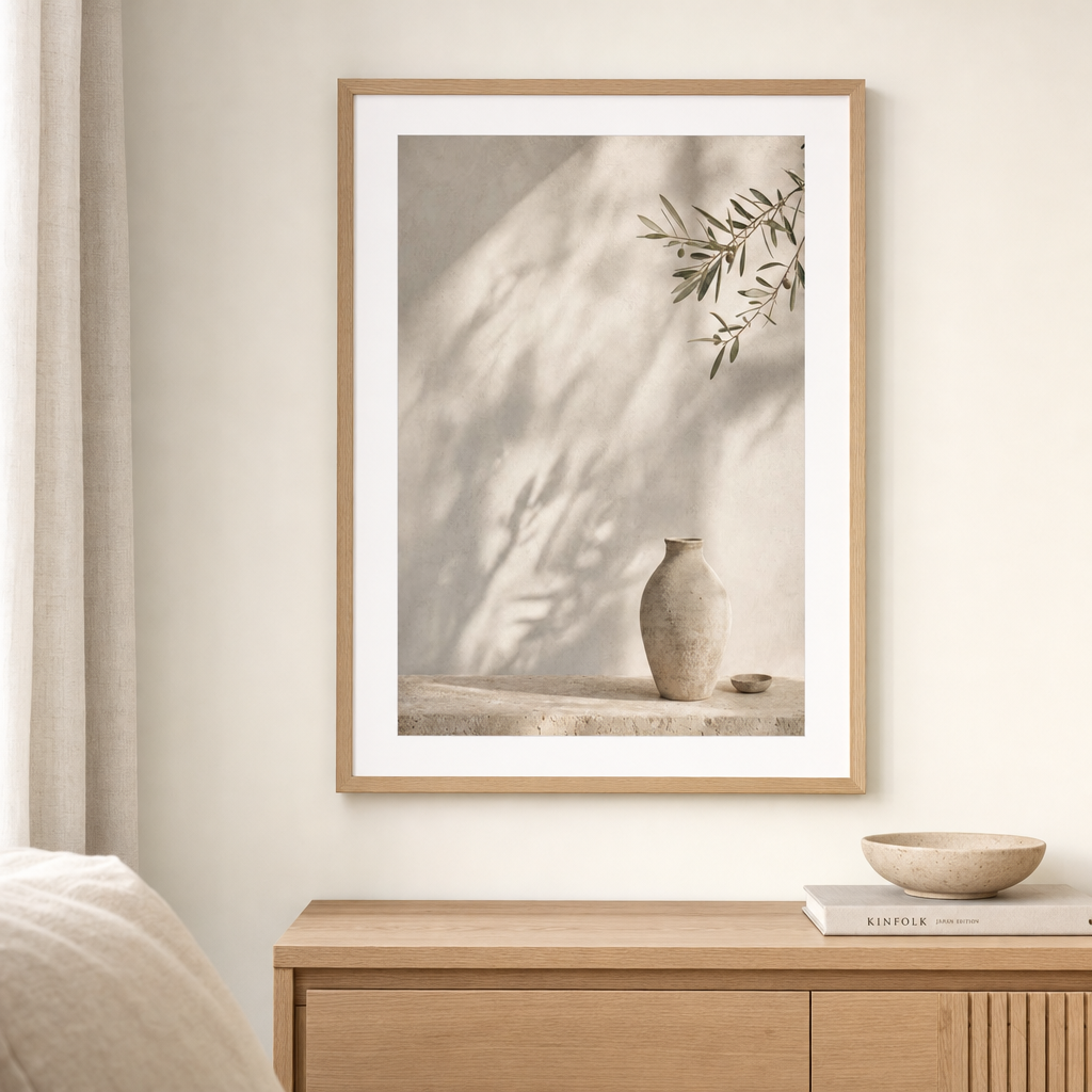 Olive Shadow I Poster
