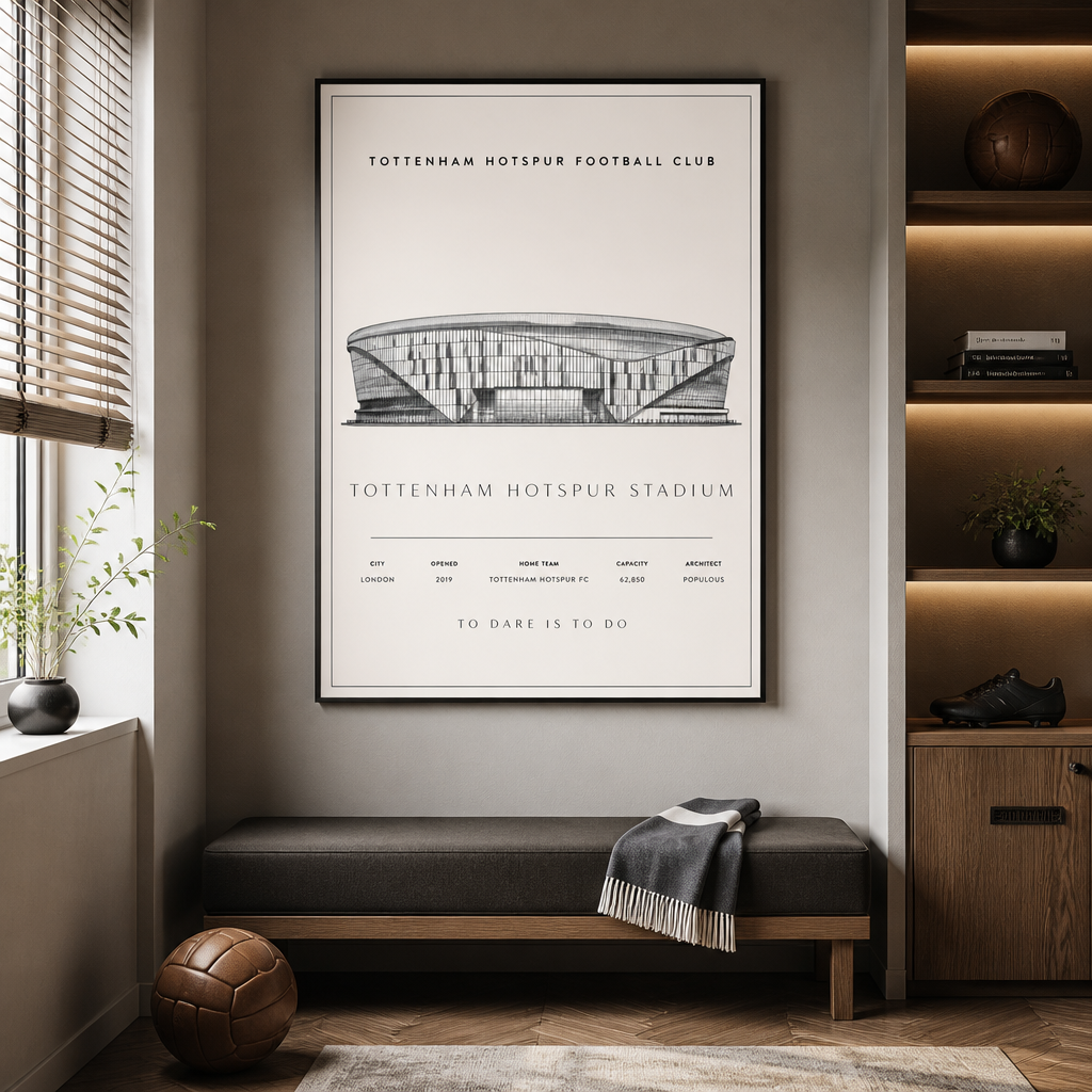 Tottenham Hotspur Stadium Poster
