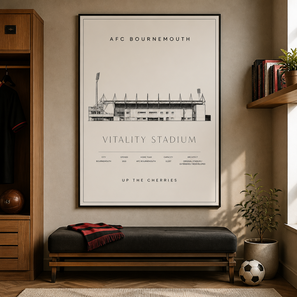 Vitality Stadium Poster