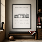 Old Trafford Poster
