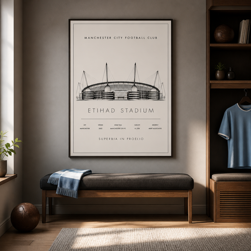 Eithad Stadium Poster