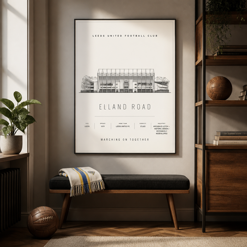 Elland Road Poster