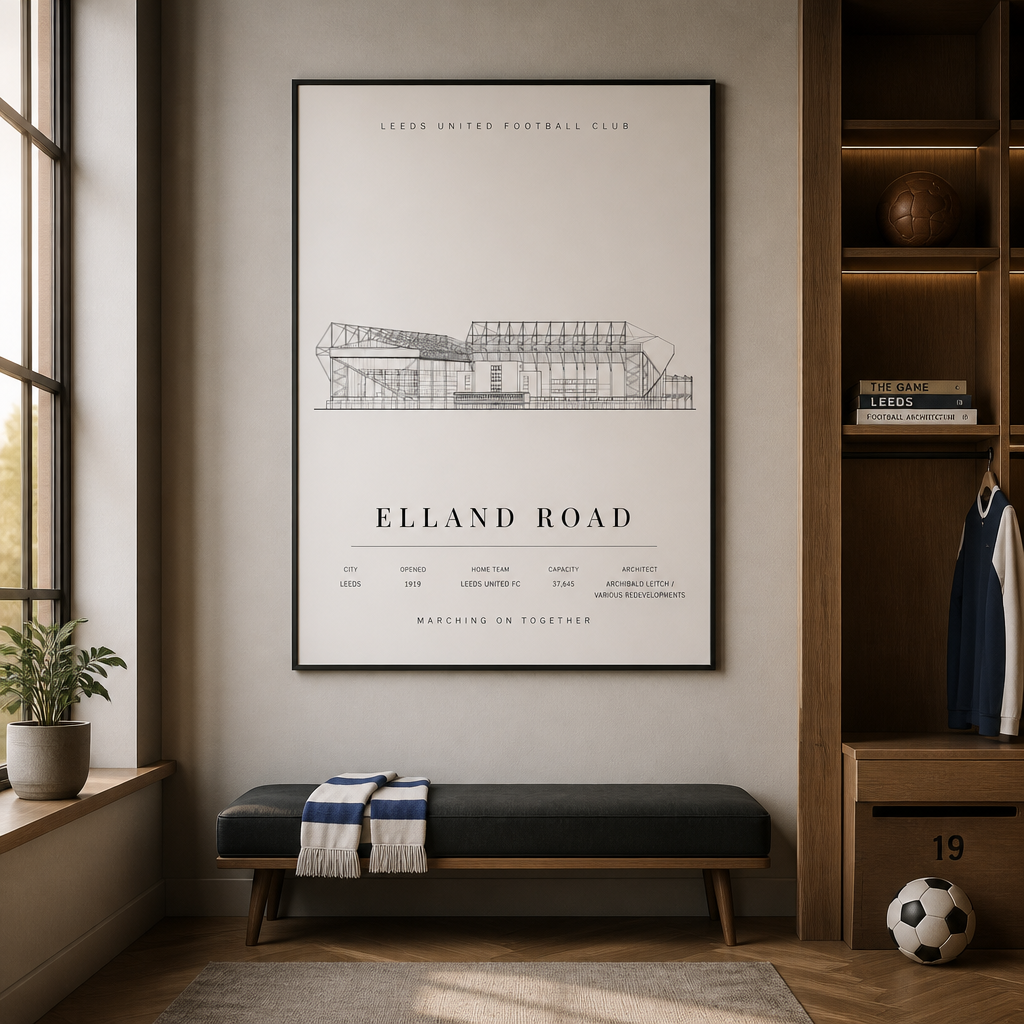 Elland Road Poster