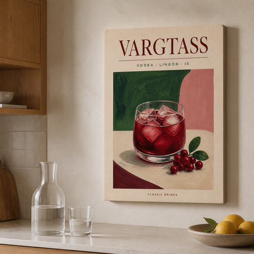 Vargtass Canvas