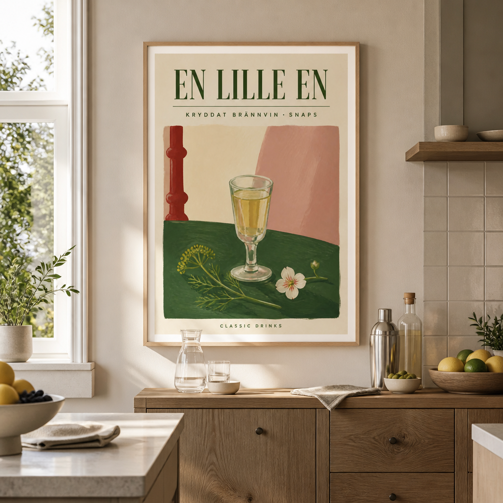 En lille en Poster