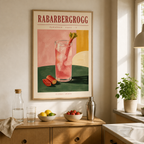 Rabarbergrogg Poster