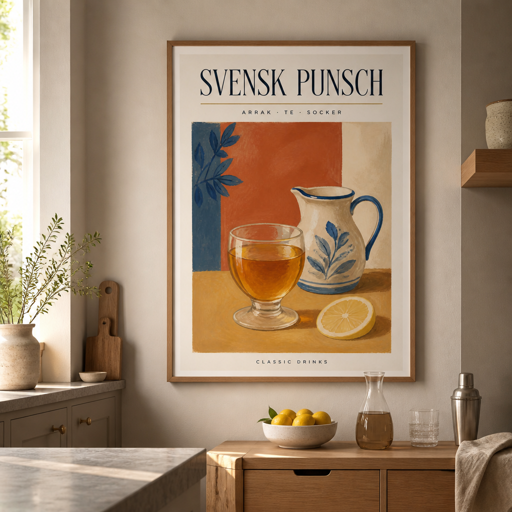 Svensk punsch Poster