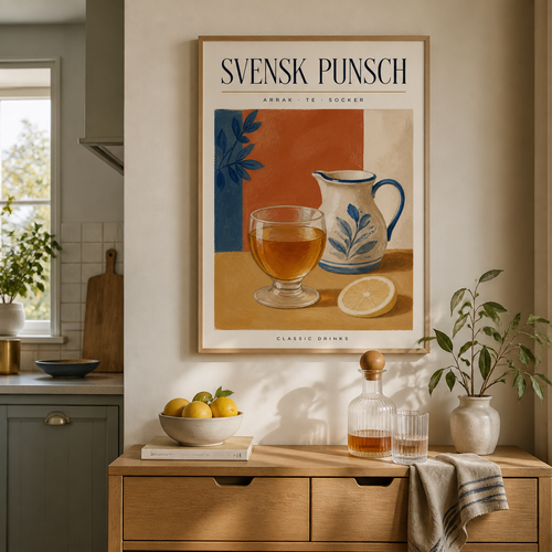 Svensk punsch Poster