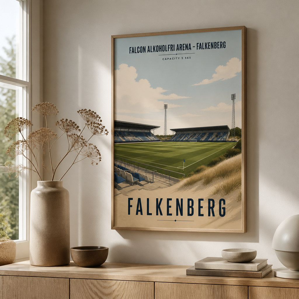 Falkenberg - Falcon Alkoholfri Arena Poster