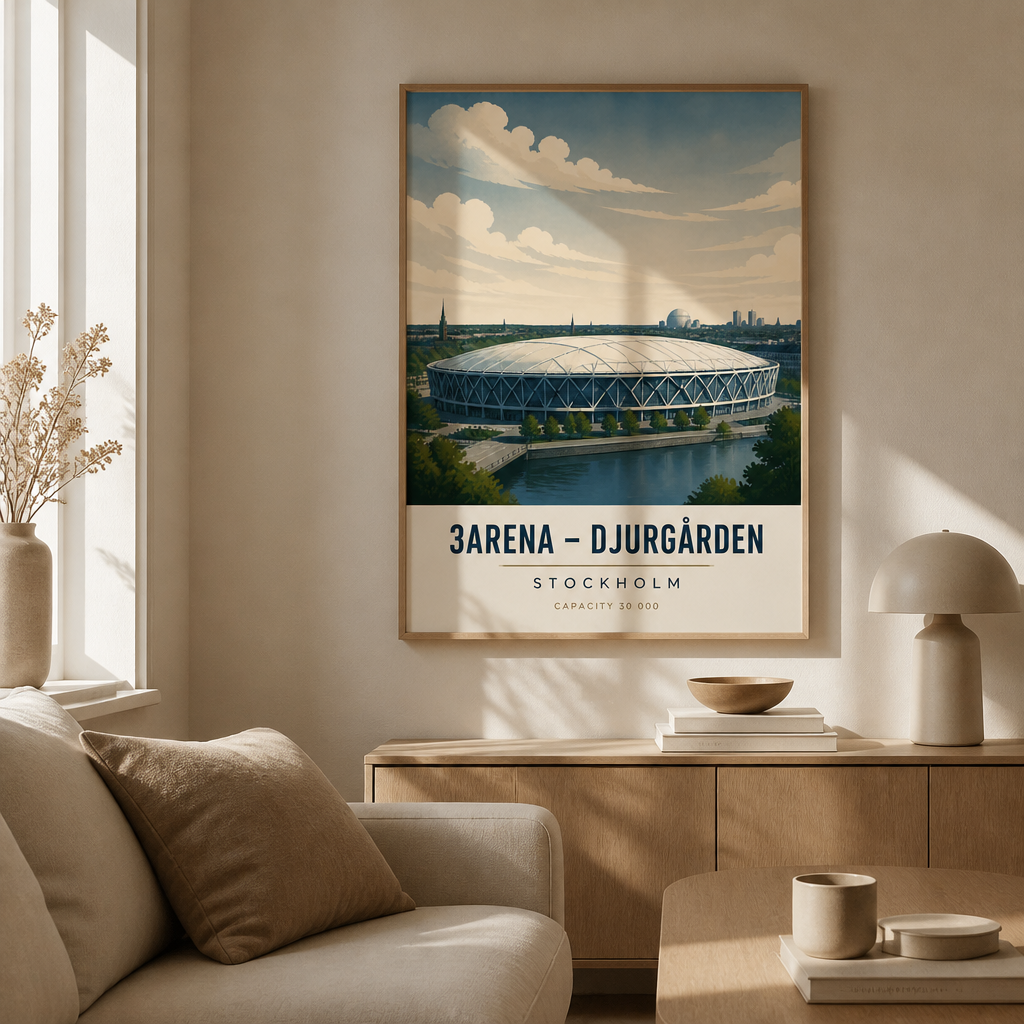 Djurgården - 3Arena Poster