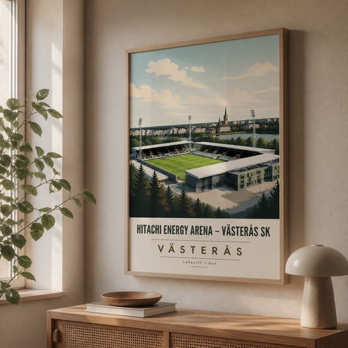 Västerås SK - Hitachi Energy Arena Poster