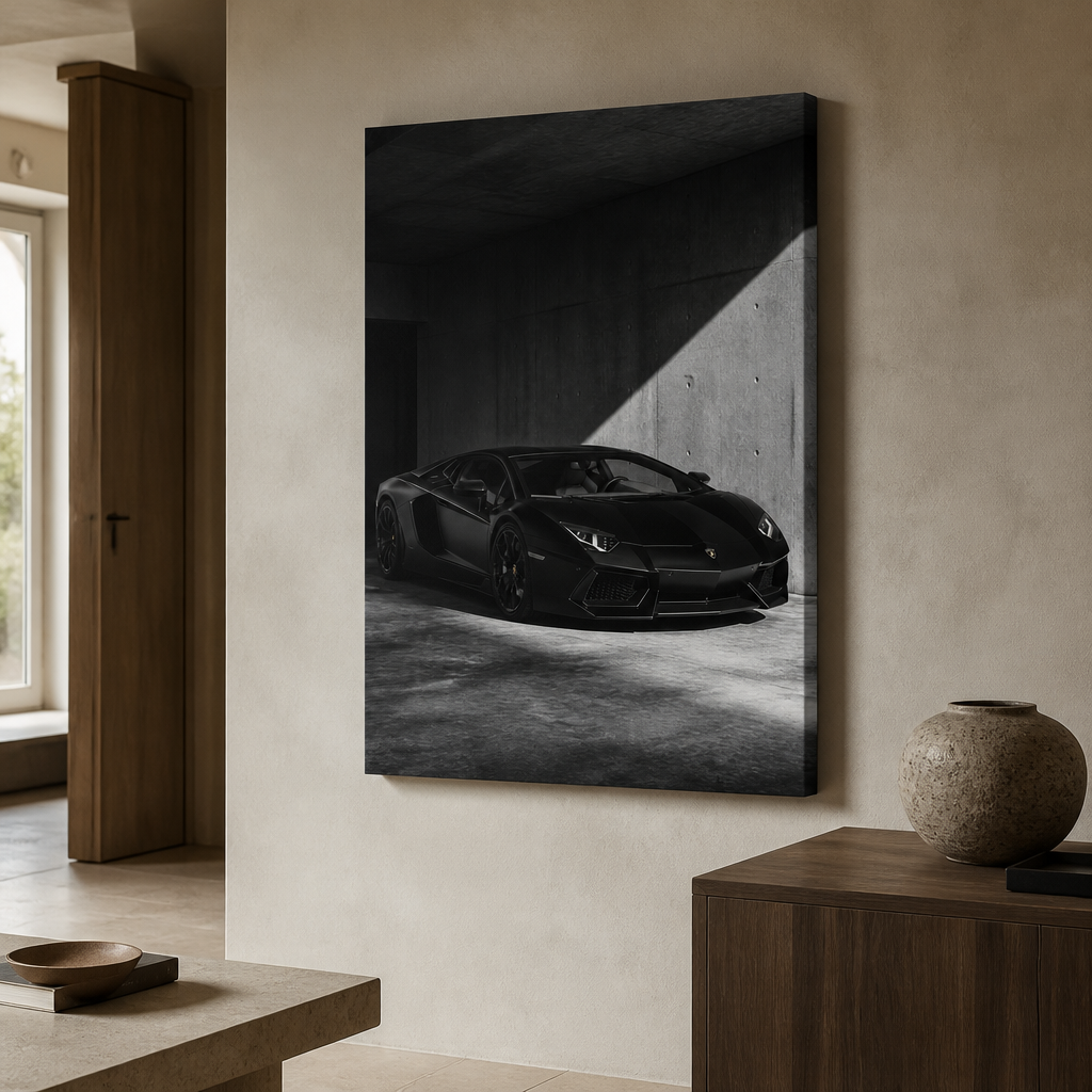 Lamborghini Aventador Canvas