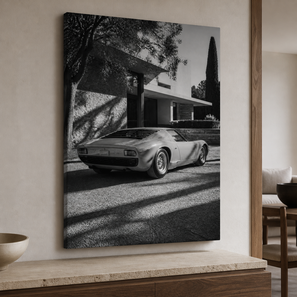 Lamborghini Miura Canvas