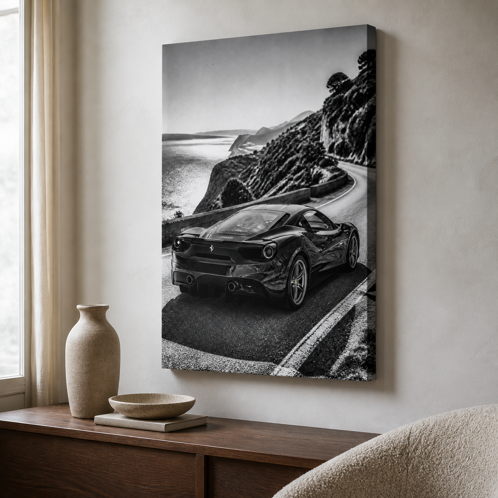 Ferrari 488 GTB Canvas