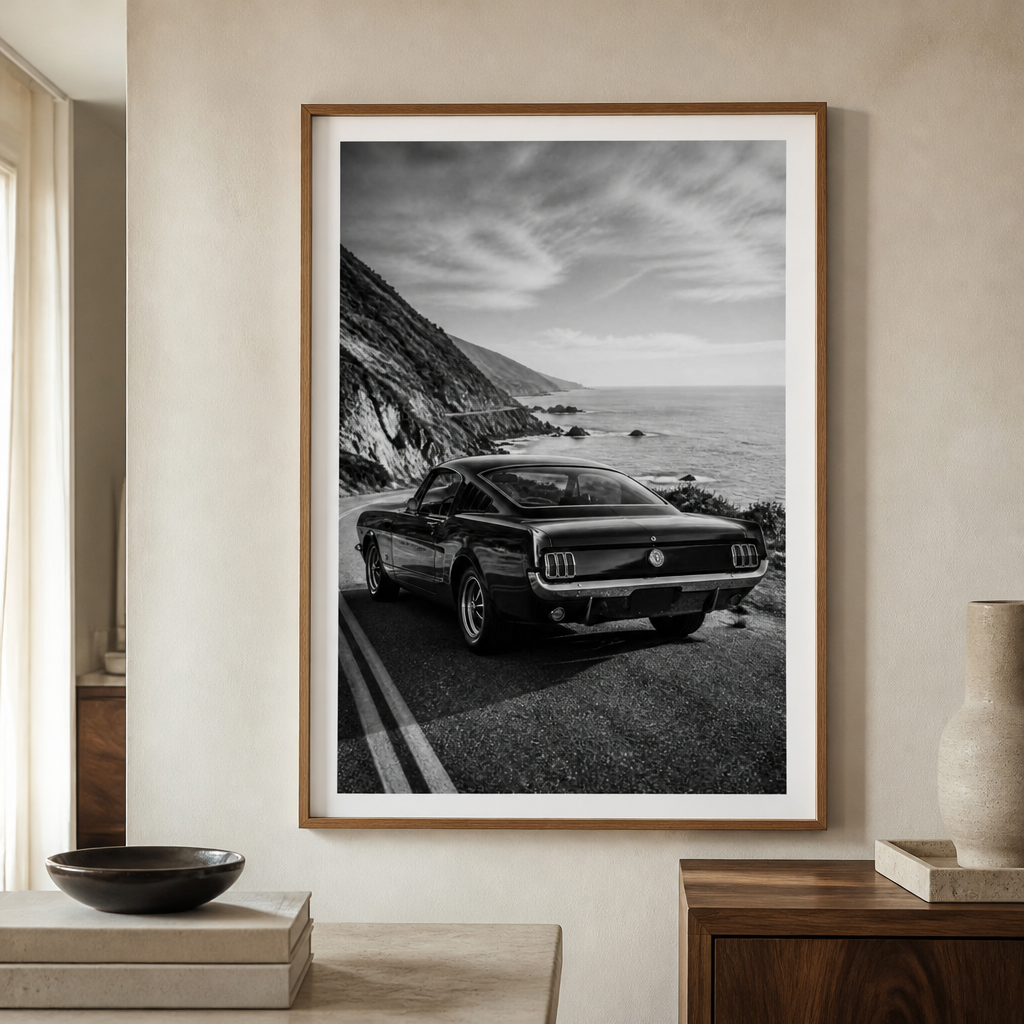 Ford Mustang Fastback Poster