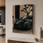 Aston Martin DB11 – Modern Courtyard Color Canvas