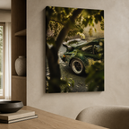 Porsche 930 Turbo – Foliage Color Canvas