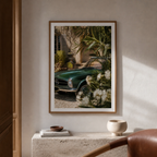 Mercedes-Benz 280 SL Pagoda – Garden Color Poster