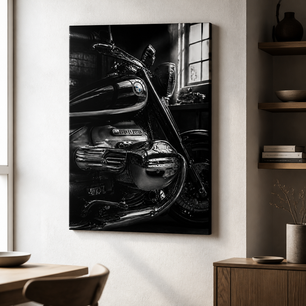 BMW R 18 – Dark Workshop Blackwhite Canvas