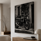 Kawasaki Z900RS – Classic Street Blackwhite Canvas