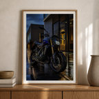 Yamaha MT-09 – Blue Hour Color Poster