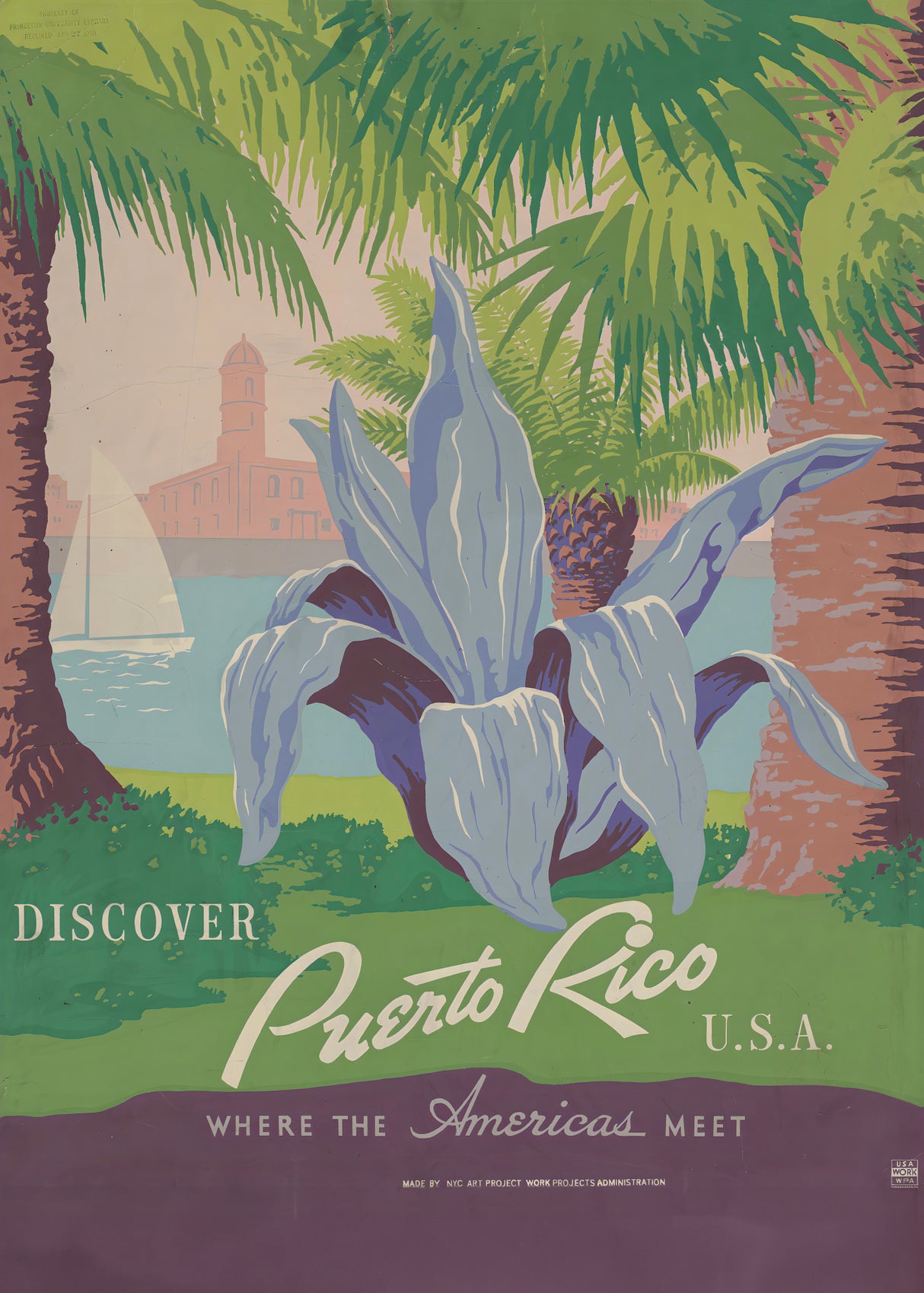 Puerto Rico Poster och Canvastavla