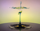 Dancing Drops Poster och Canvastavla