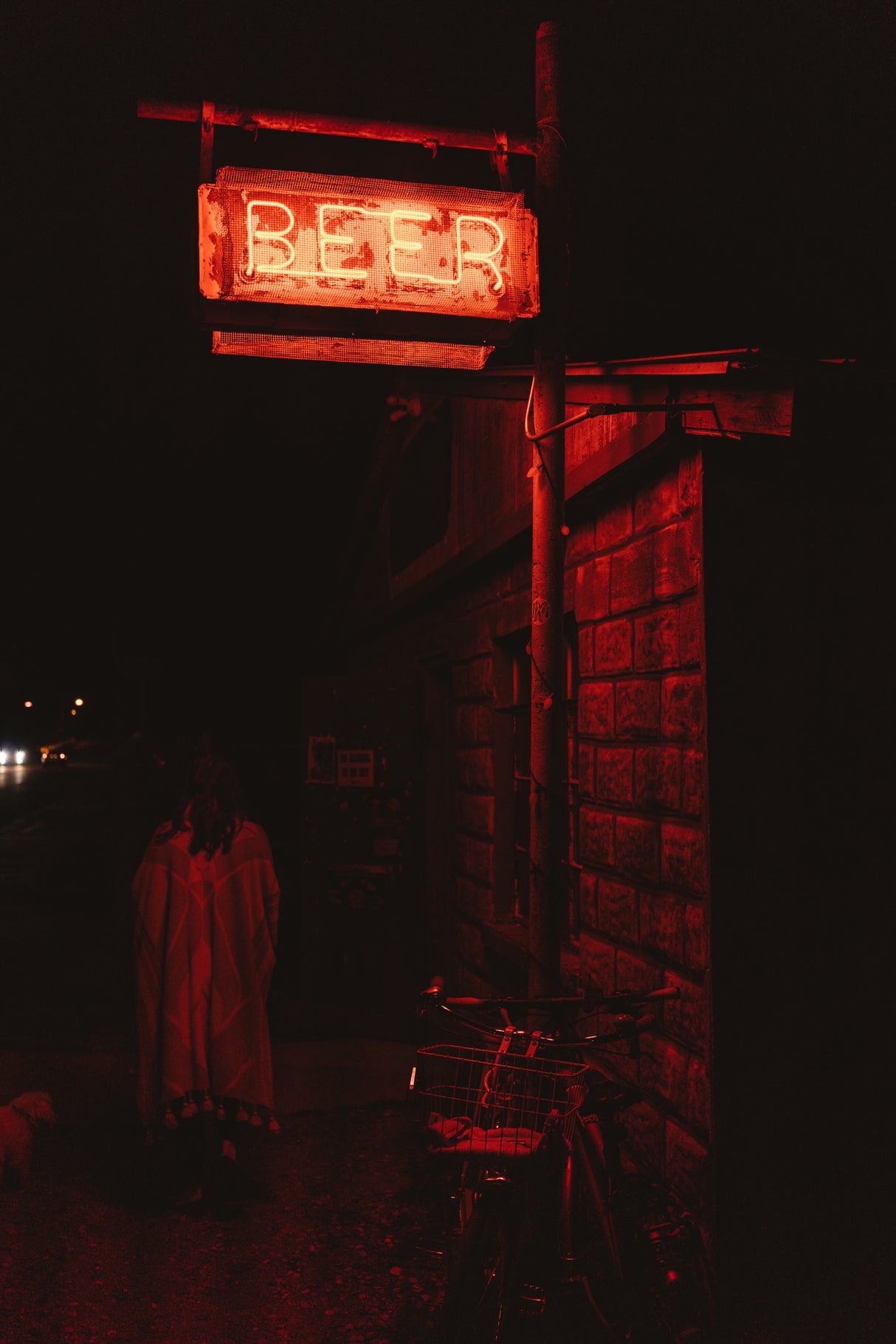 Marfa Night Vibes Poster och Canvastavla