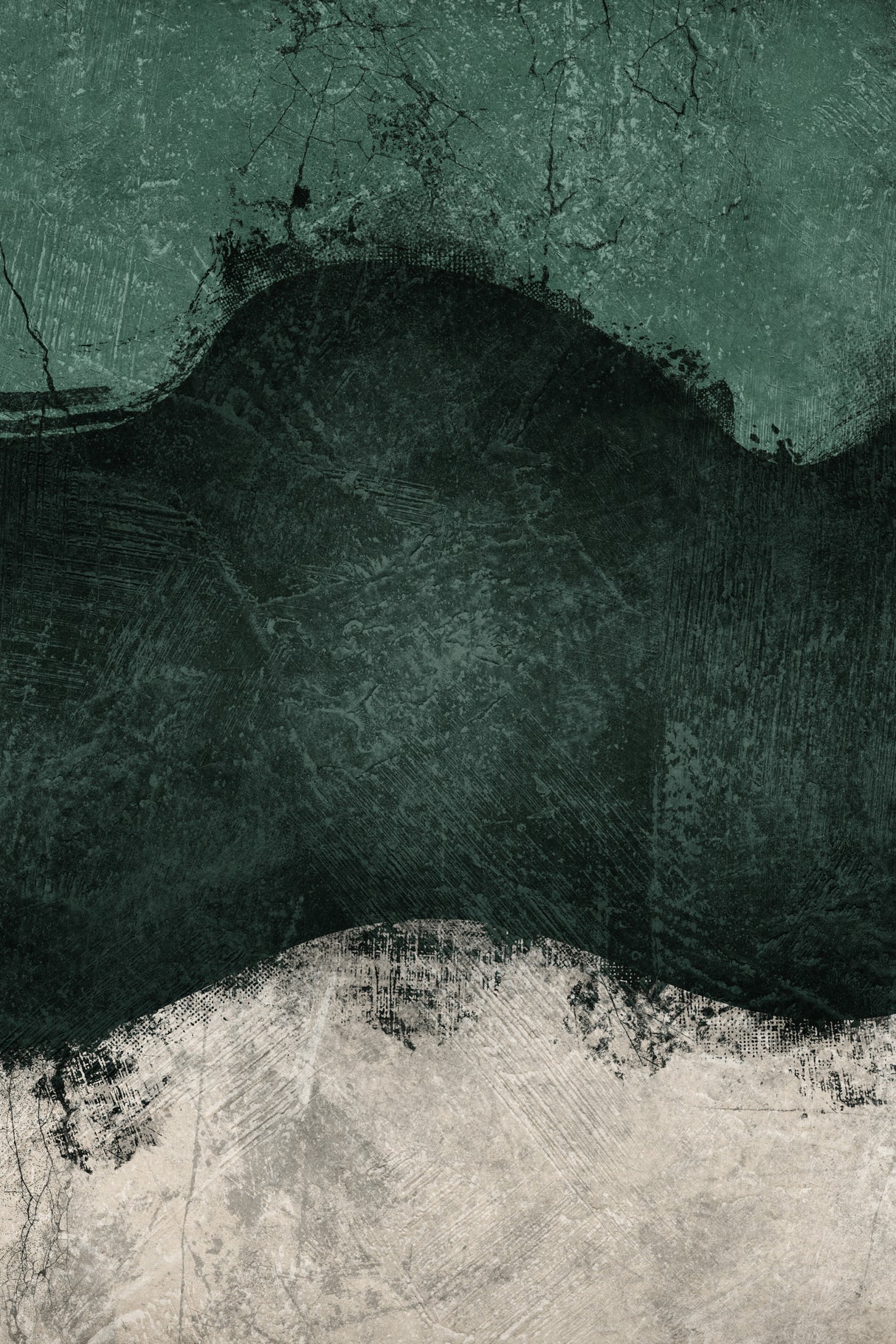 Midnight Emerald No2 Poster och Canvastavla
