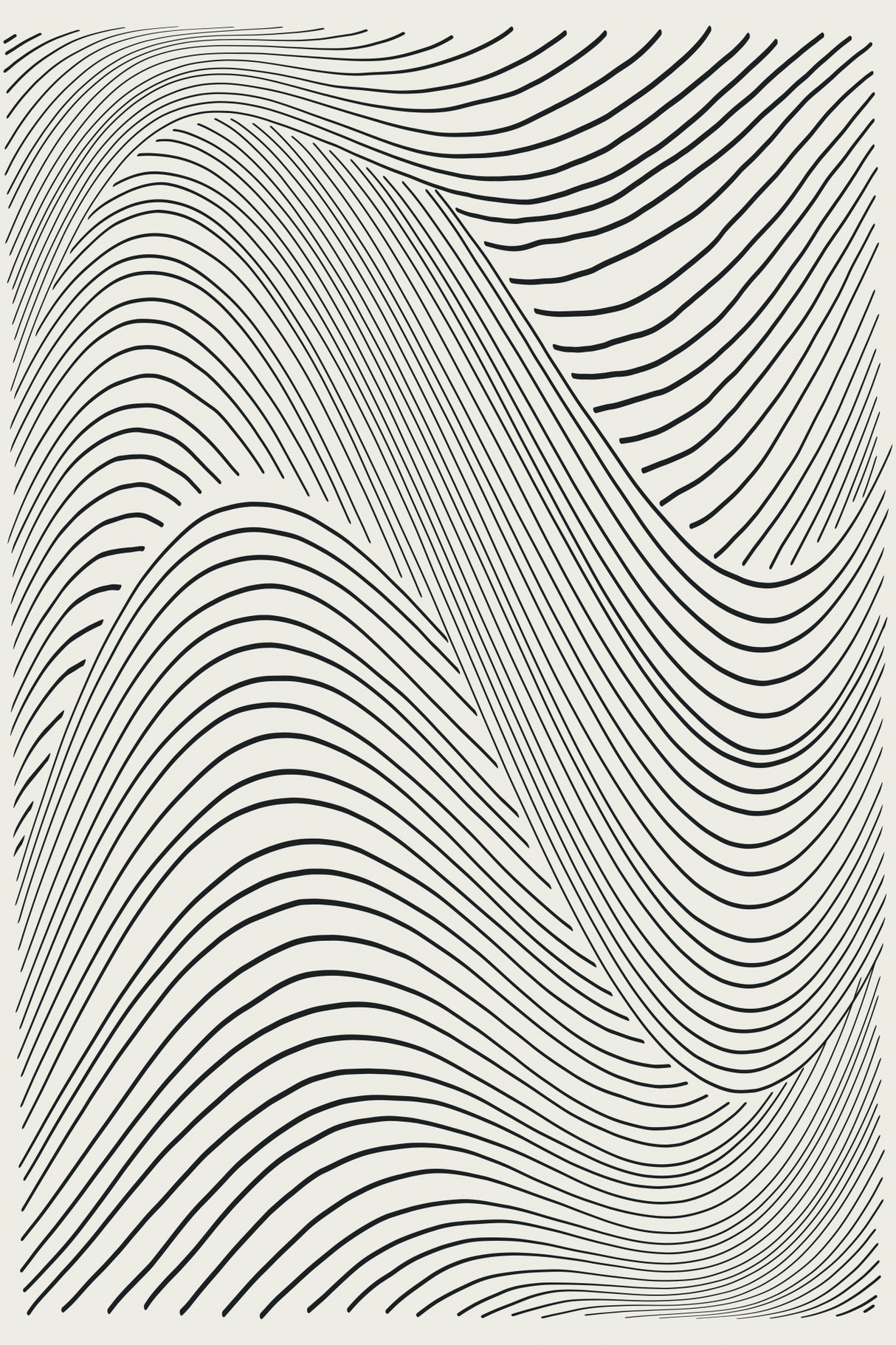 Minimal Lines Set #4 Poster och Canvastavla