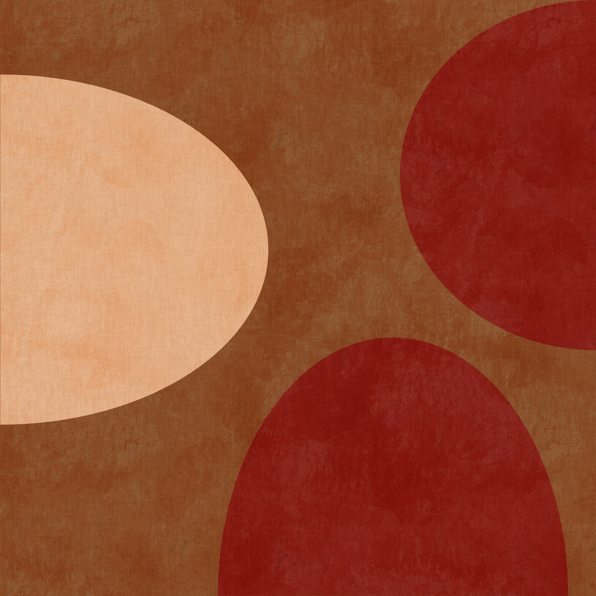Autumn Mid Century Earthy 24 Poster och Canvastavla