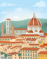 Florence Poster och Canvastavla