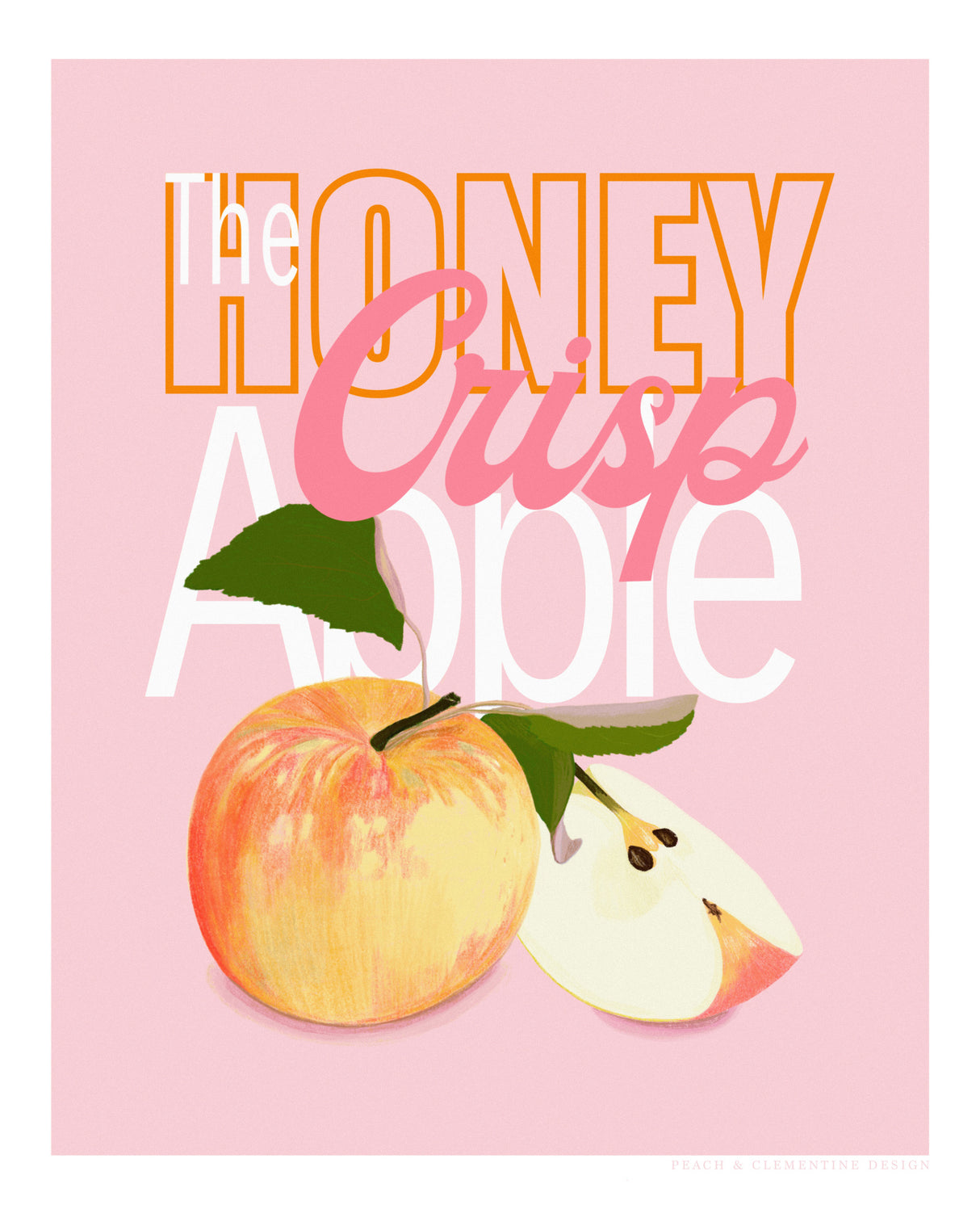 Pandchoneycrispapple Copy Poster och Canvastavla