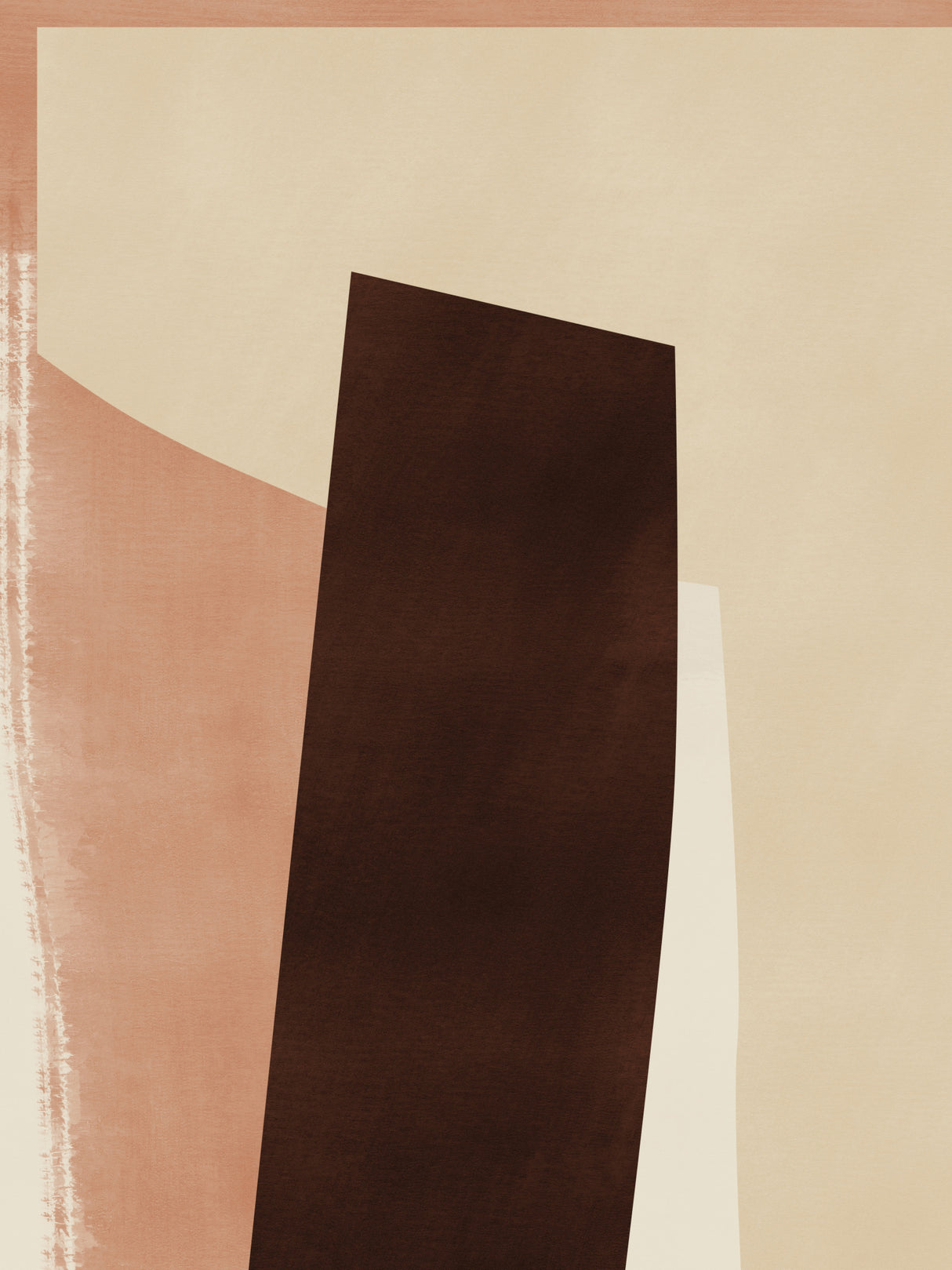 Warm Accent Poster och Canvastavla