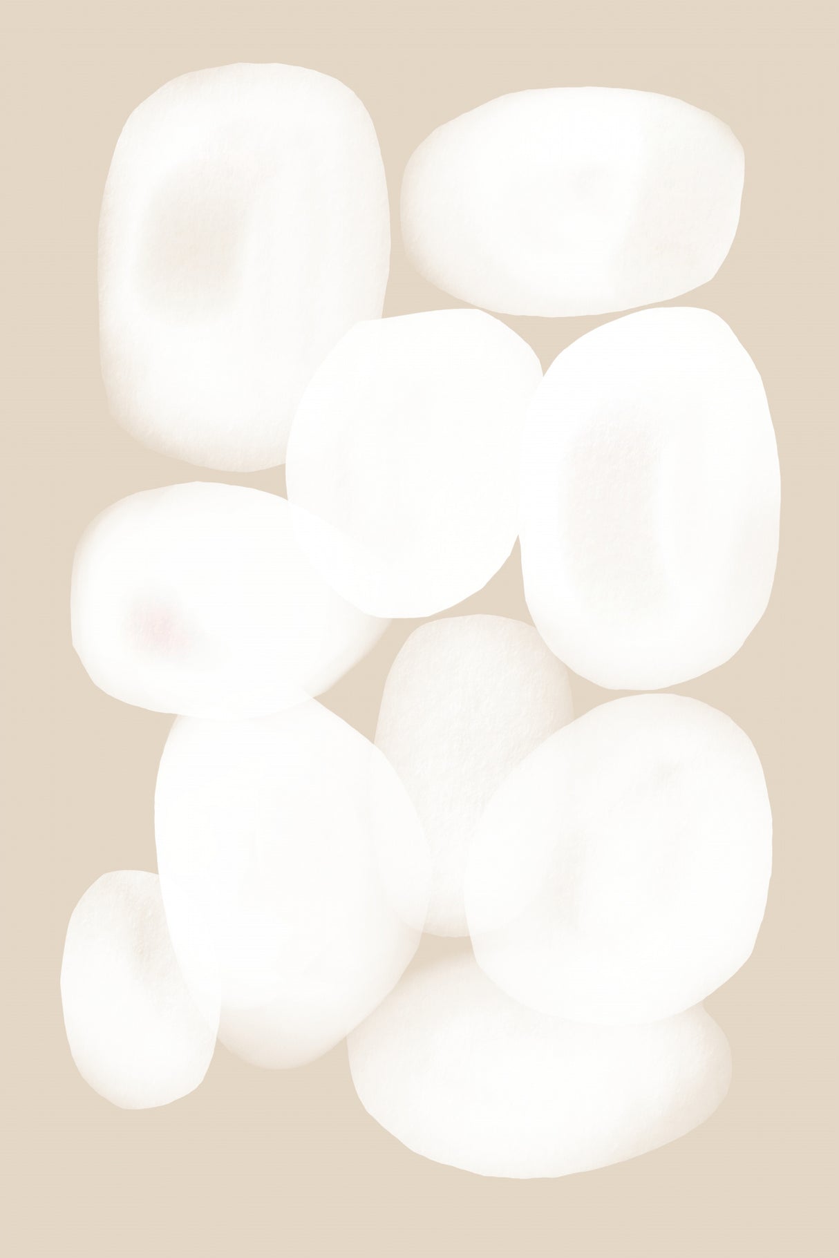 Circle Minimalist Art Poster och Canvastavla