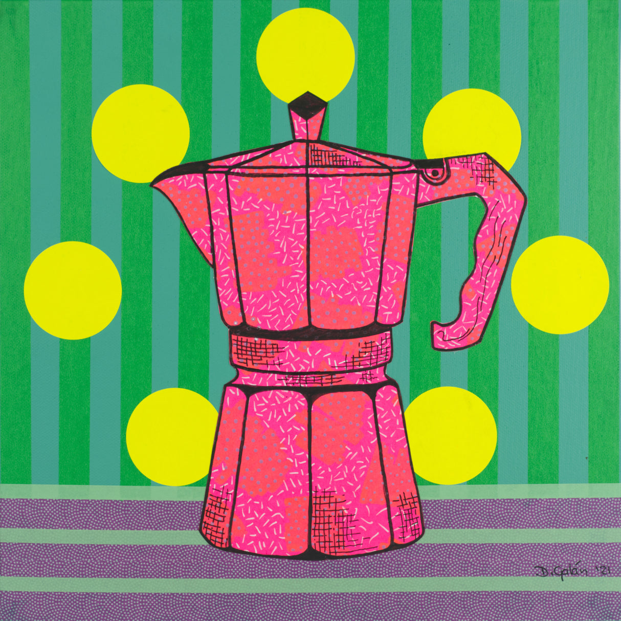 Cafe Ole Poster och Canvastavla