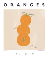 Oranges Poster och Canvastavla