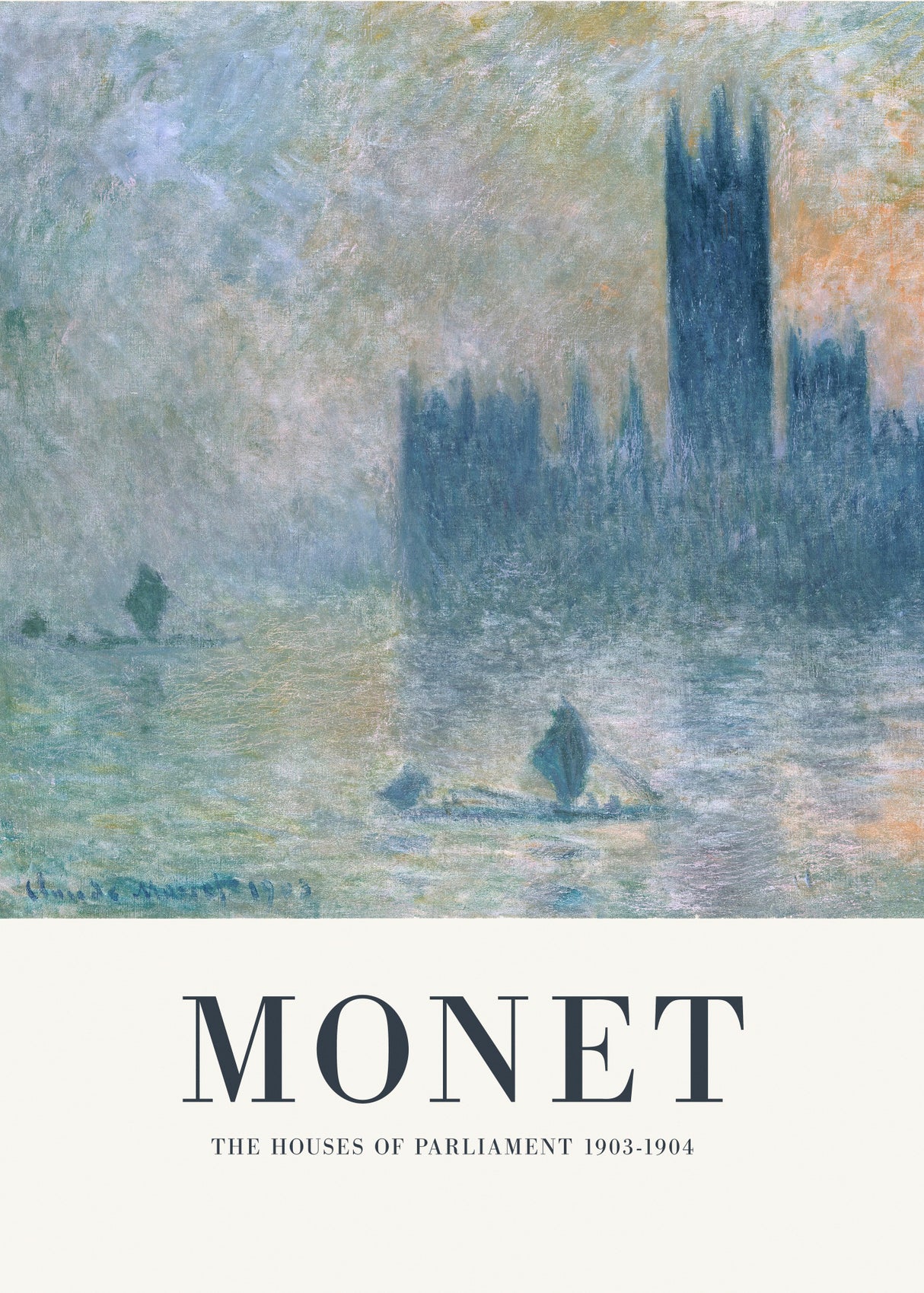 The Houses of Parliament Poster och Canvastavla