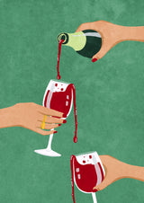 Cheers Girls Poster och Canvastavla