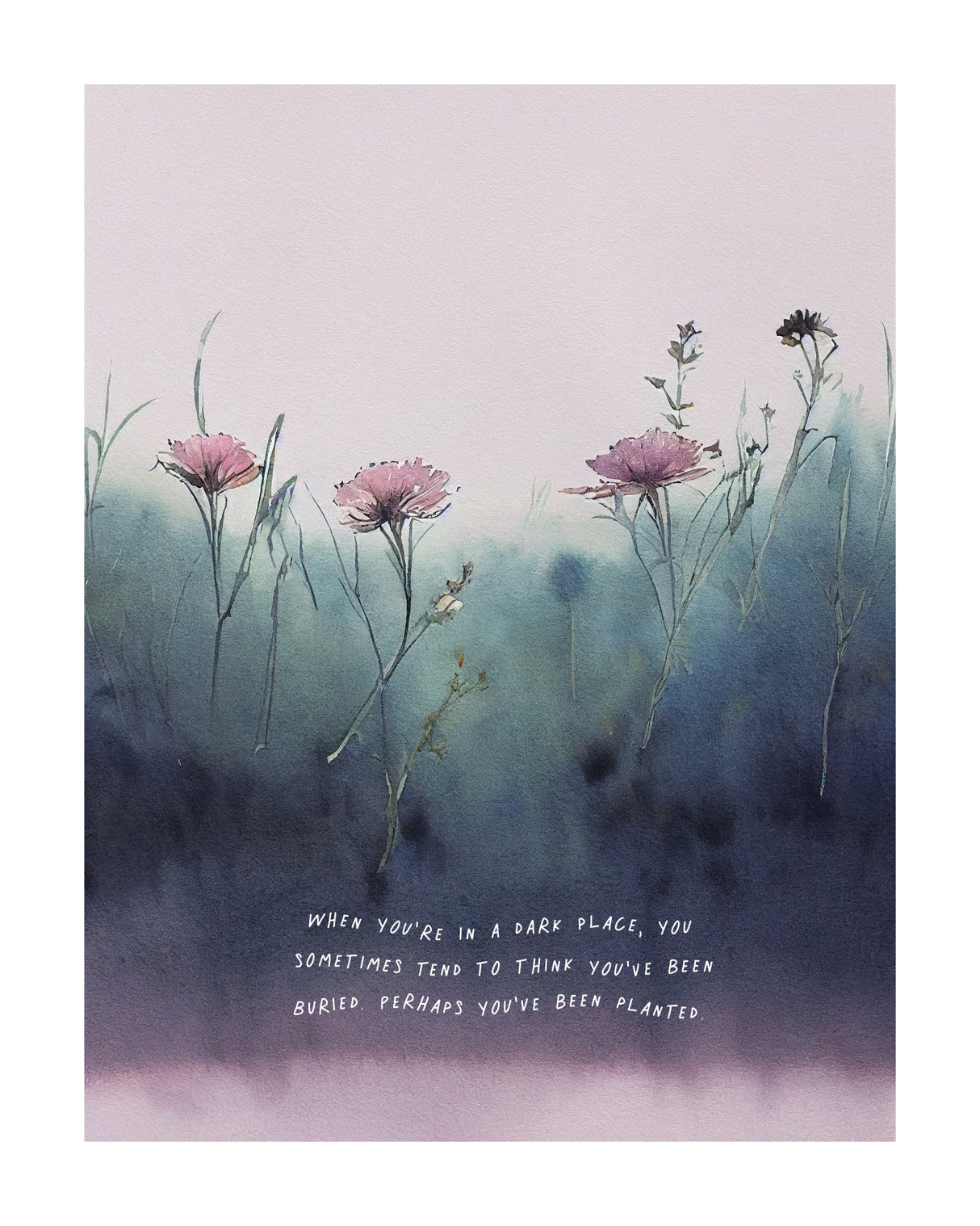 You Are Planted Poster och Canvastavla