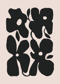 Black Floral Shapes