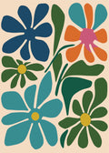 Blue and Mustard Botanicals