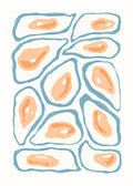 Blue Oyster Pattern